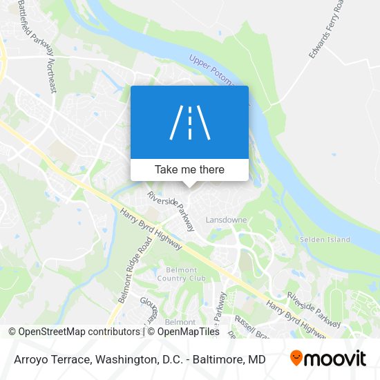 Arroyo Terrace map