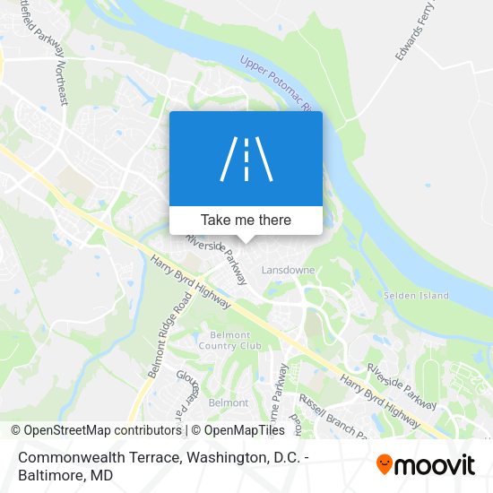 Mapa de Commonwealth Terrace
