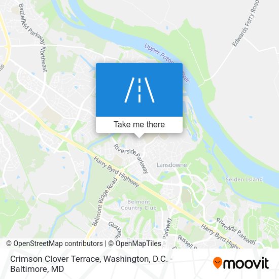 Mapa de Crimson Clover Terrace