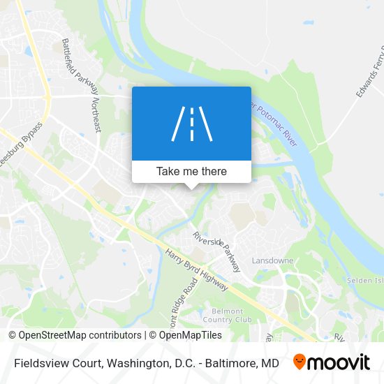 Mapa de Fieldsview Court