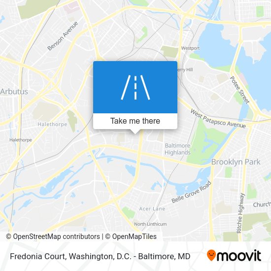 Fredonia Court map