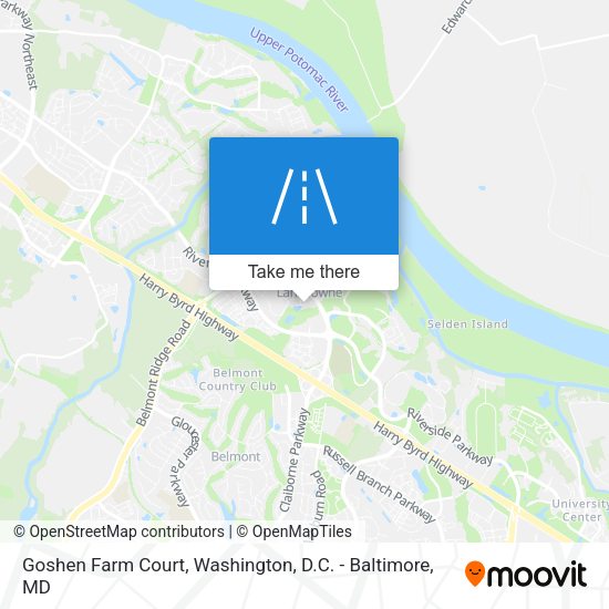 Mapa de Goshen Farm Court