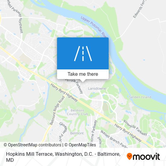 Hopkins Mill Terrace map