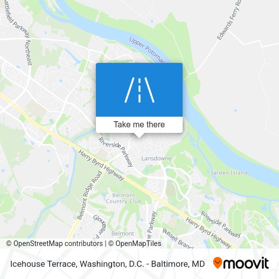 Icehouse Terrace map