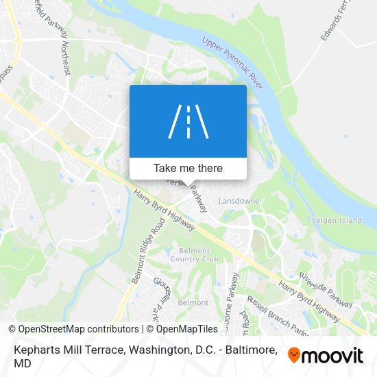 Mapa de Kepharts Mill Terrace