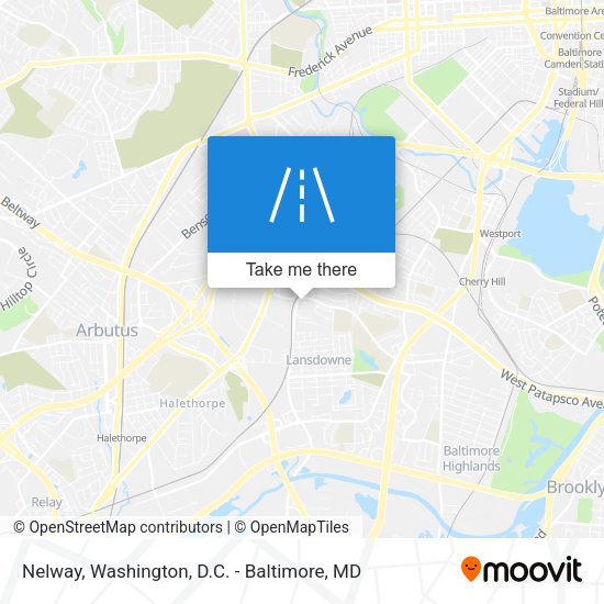 Mapa de Nelway