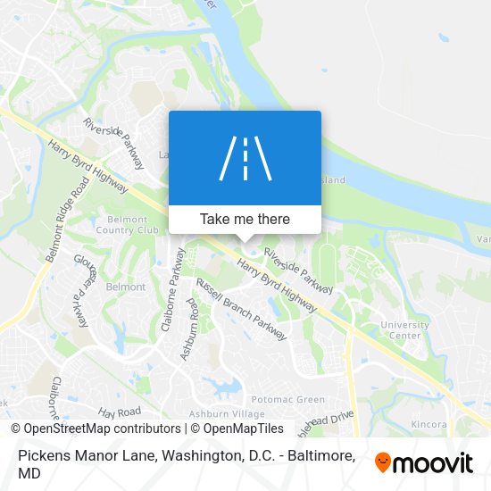 Mapa de Pickens Manor Lane