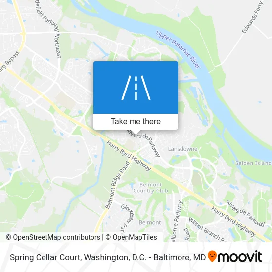 Spring Cellar Court map