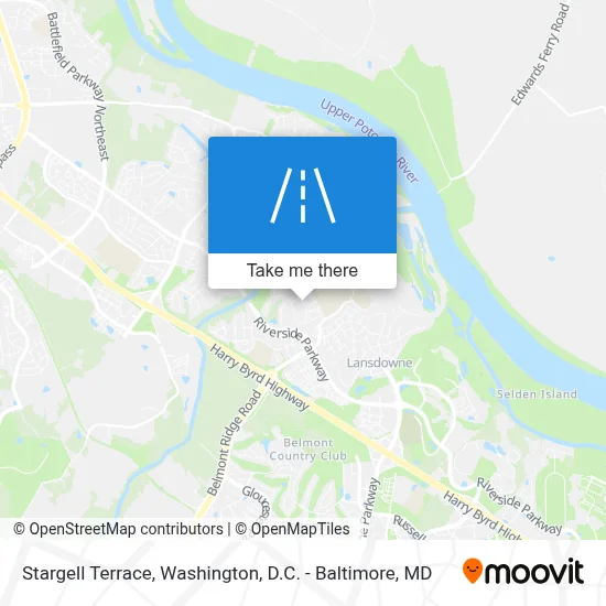 Stargell Terrace map