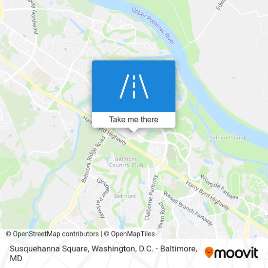 Mapa de Susquehanna Square