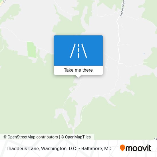 Thaddeus Lane map