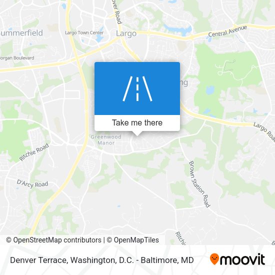 Denver Terrace map