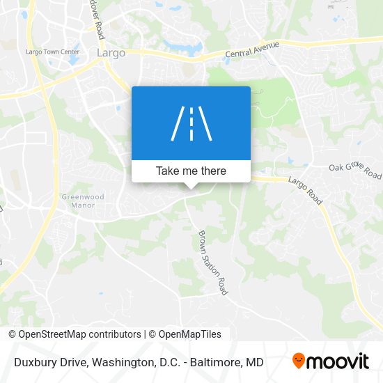 Mapa de Duxbury Drive