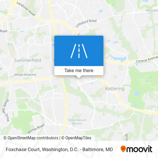 Foxchase Court map