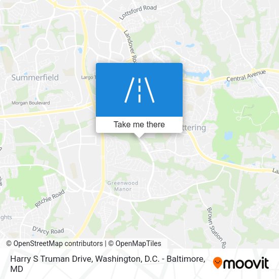 Harry S Truman Drive map