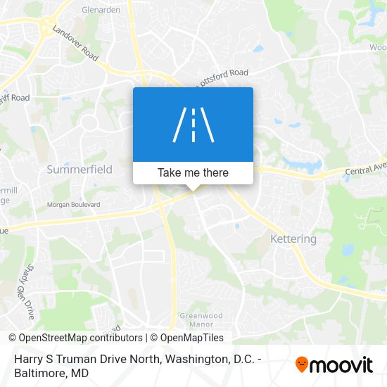 Harry S Truman Drive North map