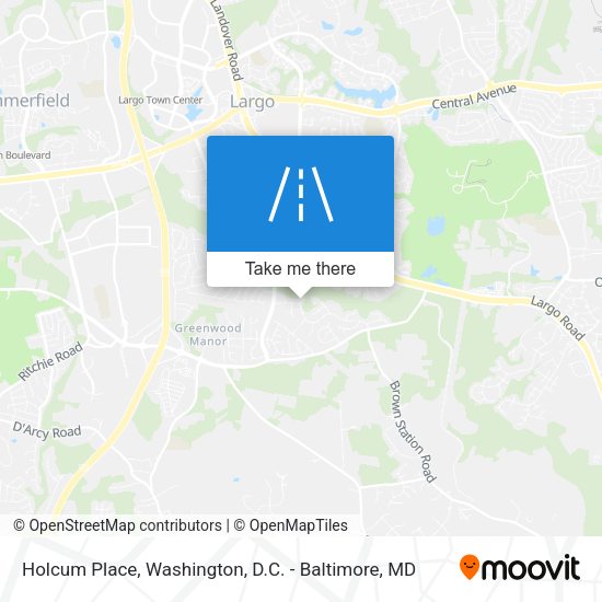 Holcum Place map