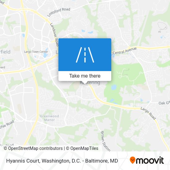 Hyannis Court map
