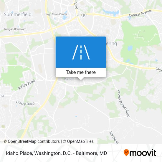 Idaho Place map