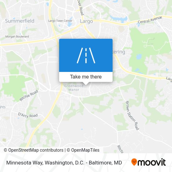Minnesota Way map