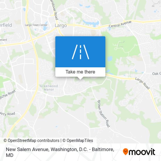 Mapa de New Salem Avenue