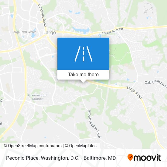 Peconic Place map