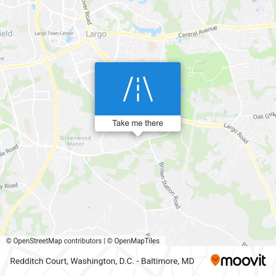 Redditch Court map