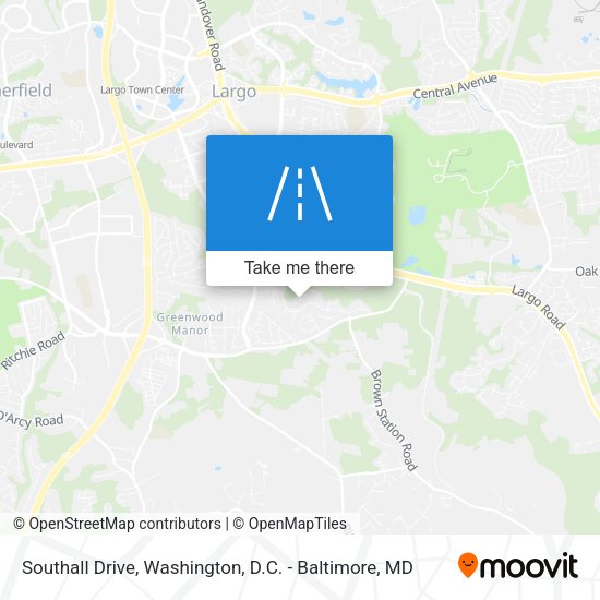 Southall Drive map