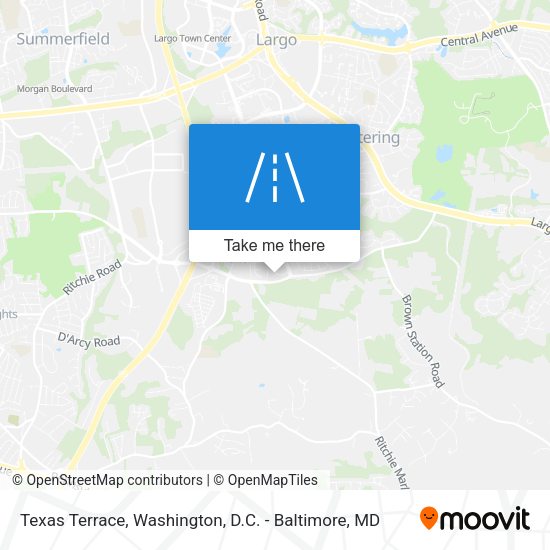 Texas Terrace map