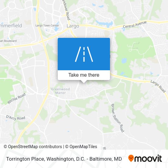 Mapa de Torrington Place