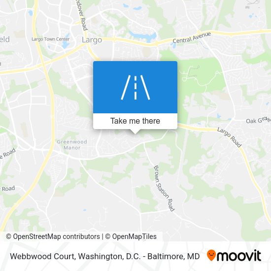 Webbwood Court map
