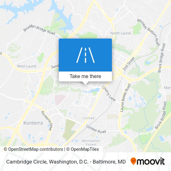 Cambridge Circle map