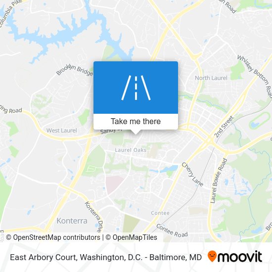 East Arbory Court map