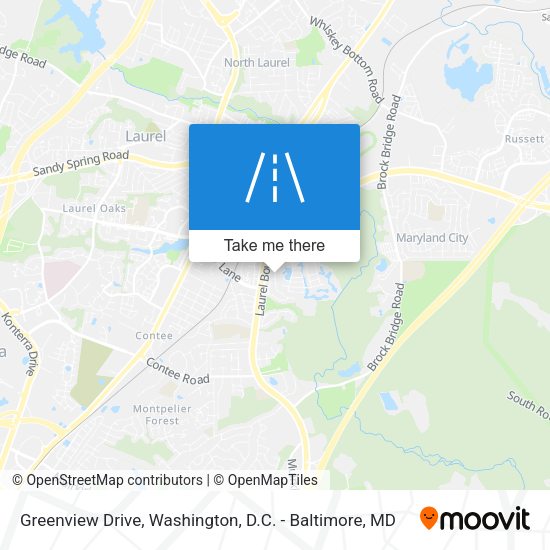Mapa de Greenview Drive