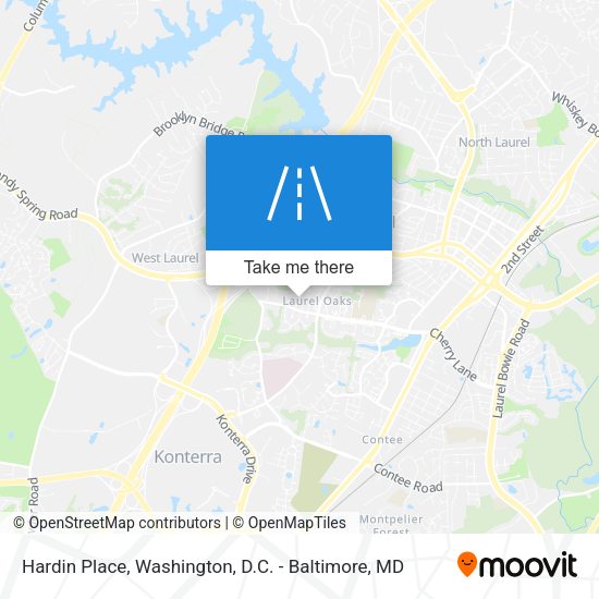 Hardin Place map