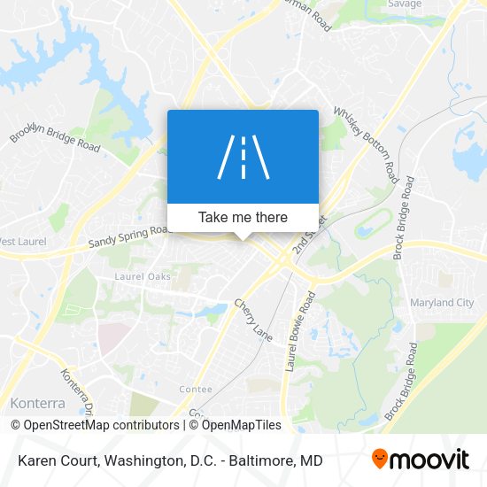 Karen Court map
