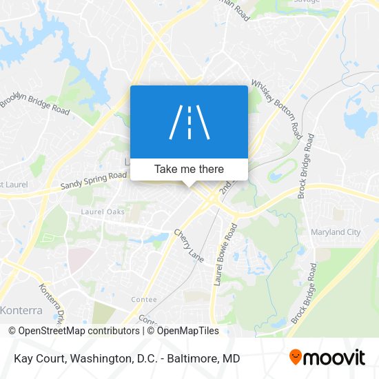 Kay Court map