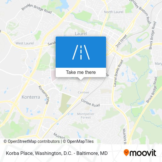 Korba Place map