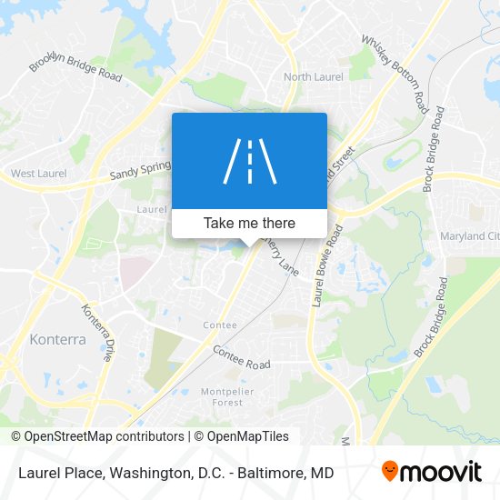 Laurel Place map