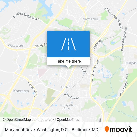 Marymont Drive map