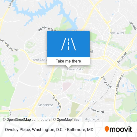 Owsley Place map