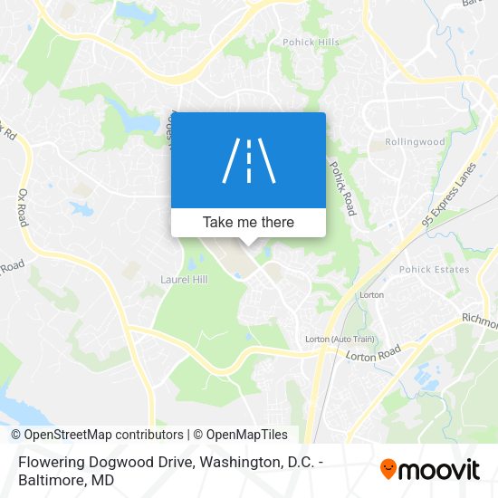 Mapa de Flowering Dogwood Drive