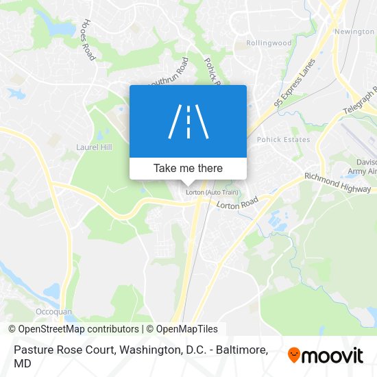 Mapa de Pasture Rose Court