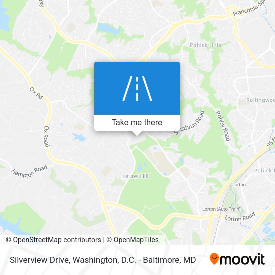 Silverview Drive map