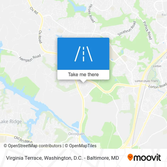 Virginia Terrace map