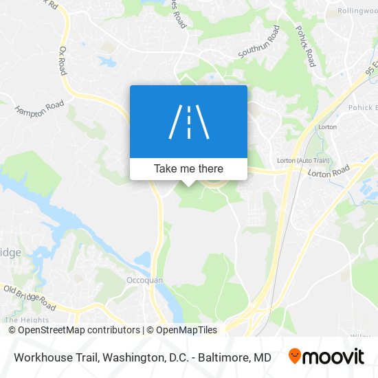 Workhouse Trail map