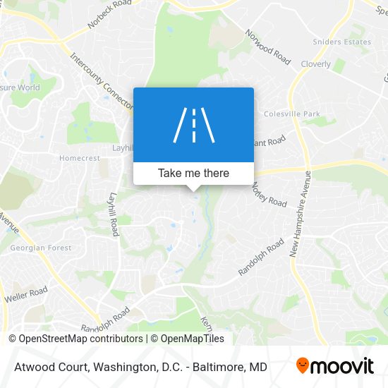 Mapa de Atwood Court