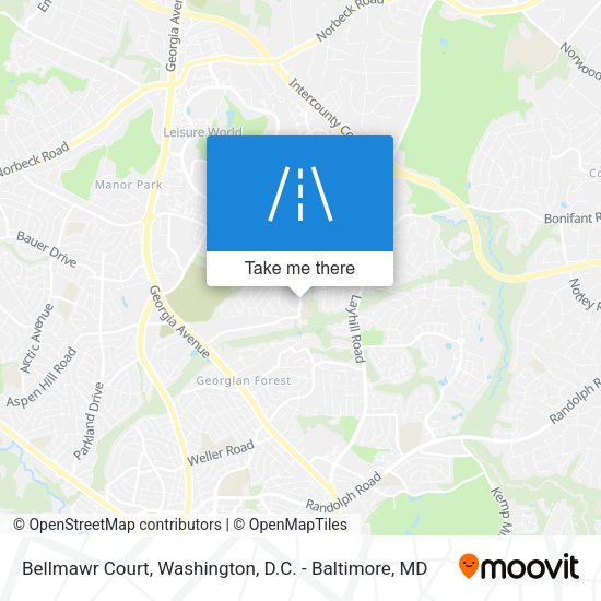 Bellmawr Court map