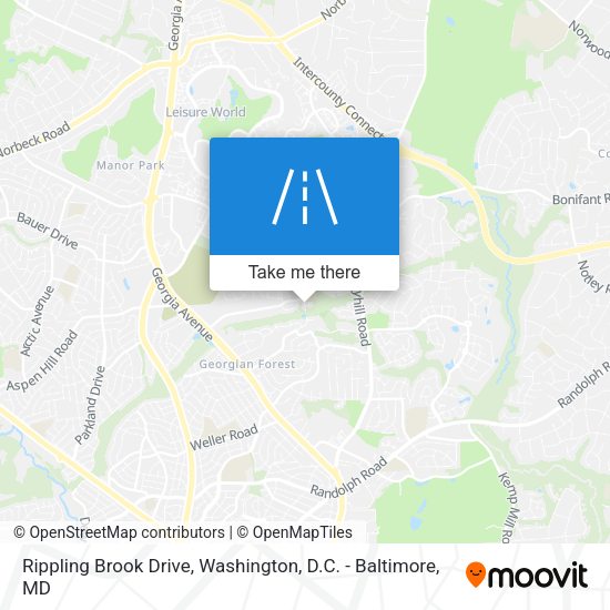 Rippling Brook Drive map