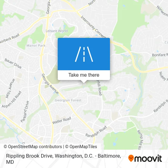 Rippling Brook Drive map